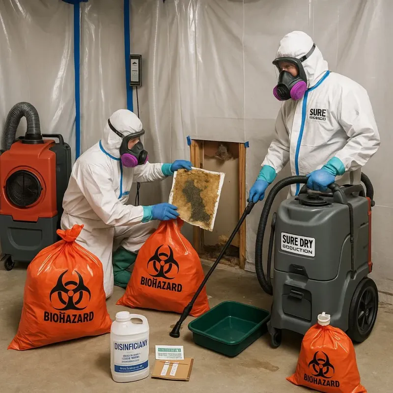 Contaminated Water Handling Protocols process in Stambaugh Iron River, MI