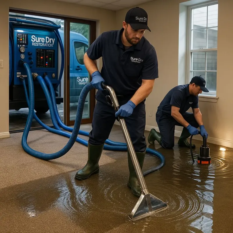 Water Extraction and Removal process in Stambaugh Iron River, MI
